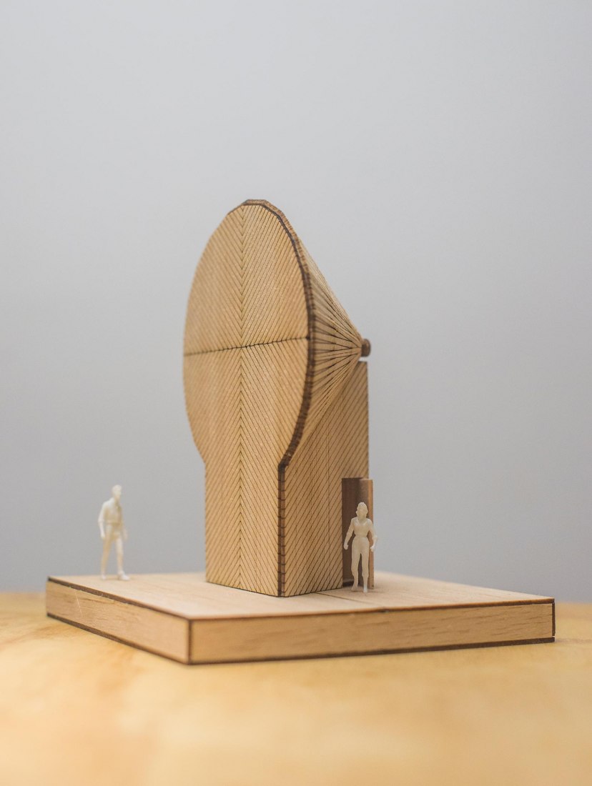 Model. AIWIÑ, Viewpoint Camera by Nicolás Sáez Gutiérrez.