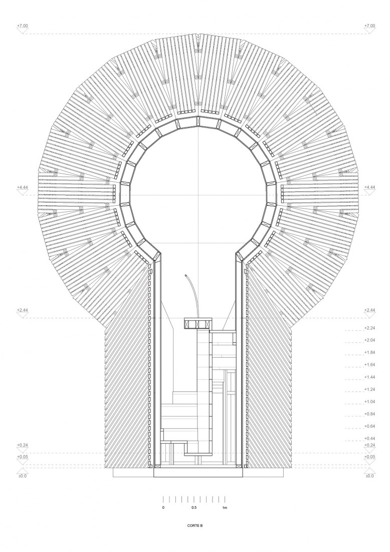 Section. AIWIÑ, Viewpoint Camera by Nicolás Sáez Gutiérrez.