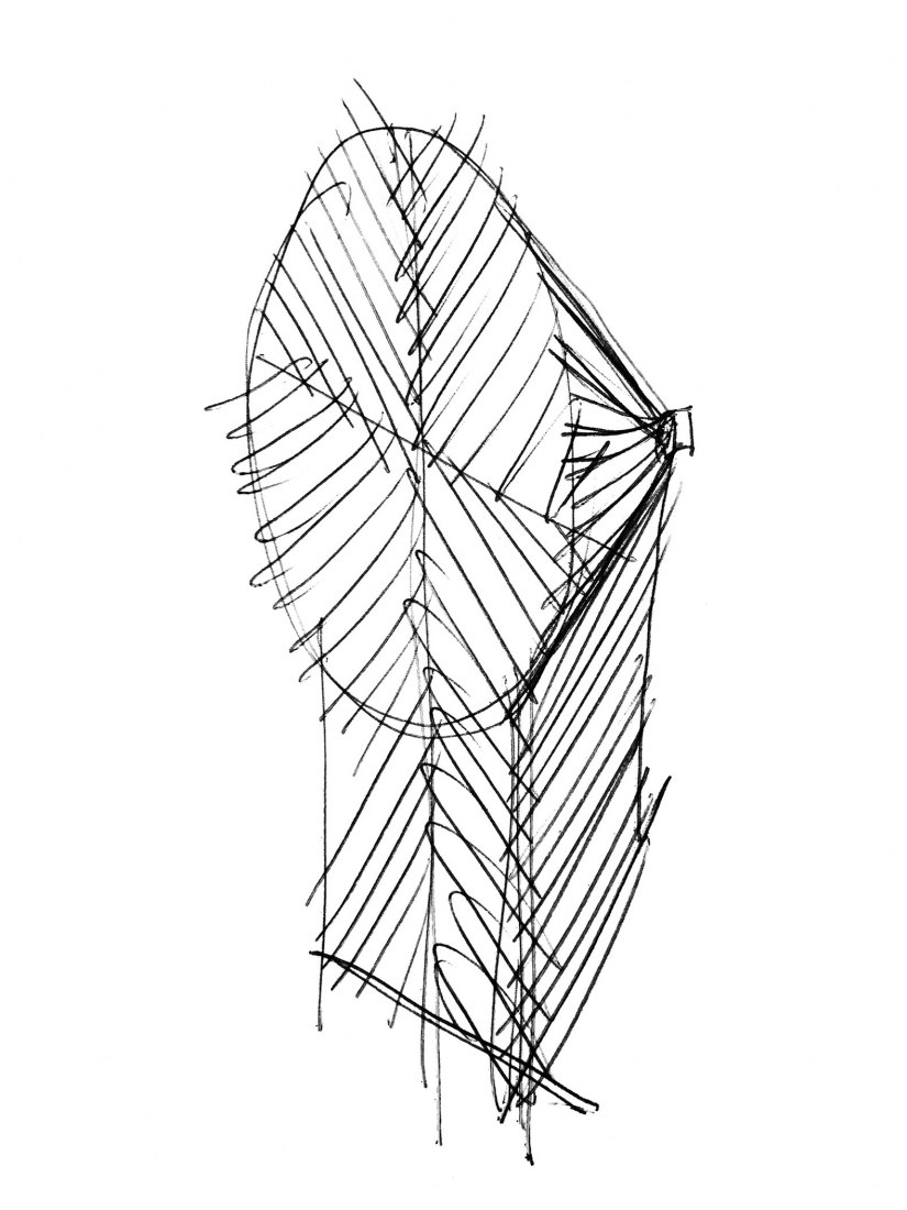 Sketch. AIWIÑ, Viewpoint Camera by Nicolás Sáez Gutiérrez.