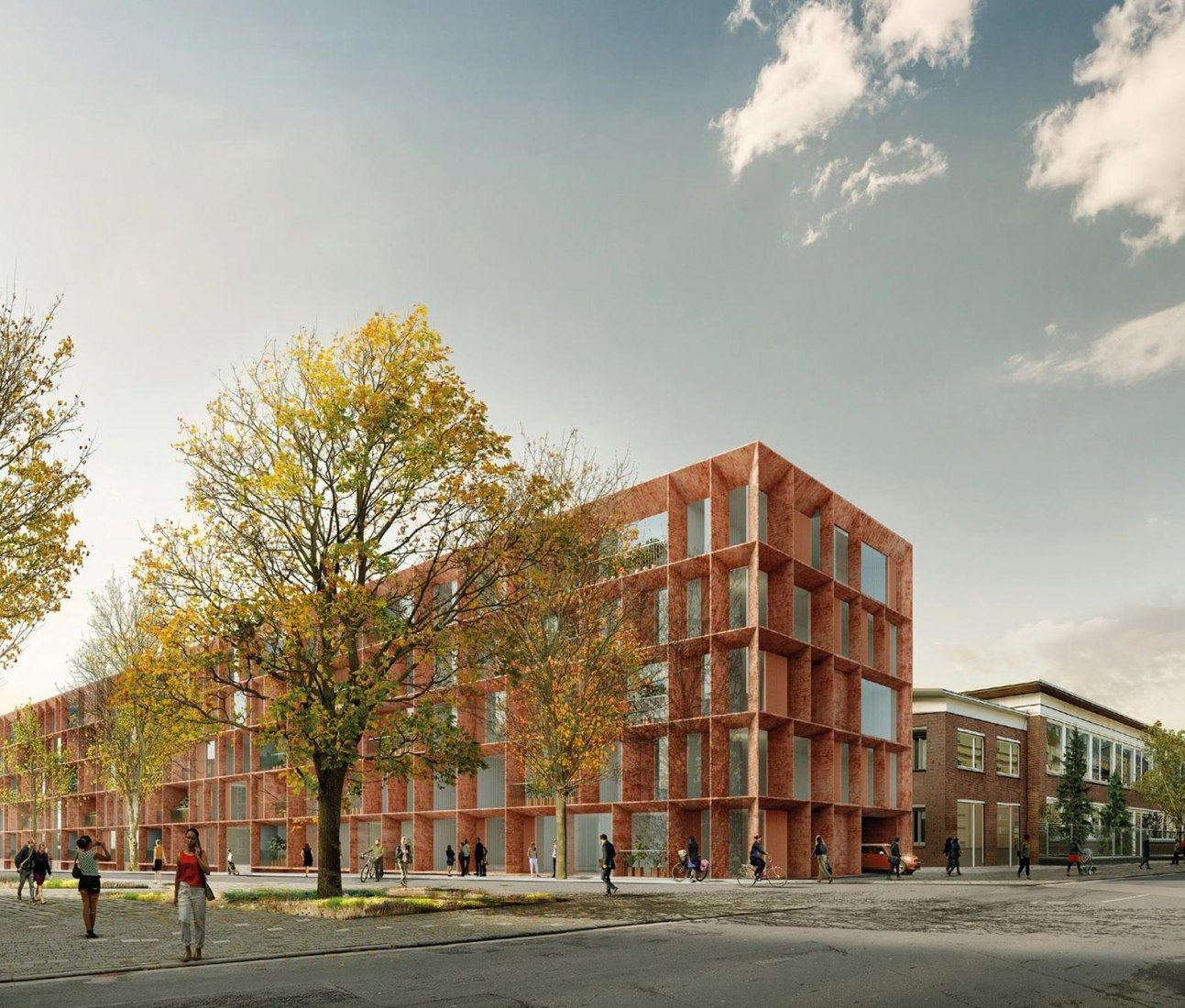 Visualización. Complejo Tor 2 - Clouth Areal por Nieto Sobejano Arquitectos