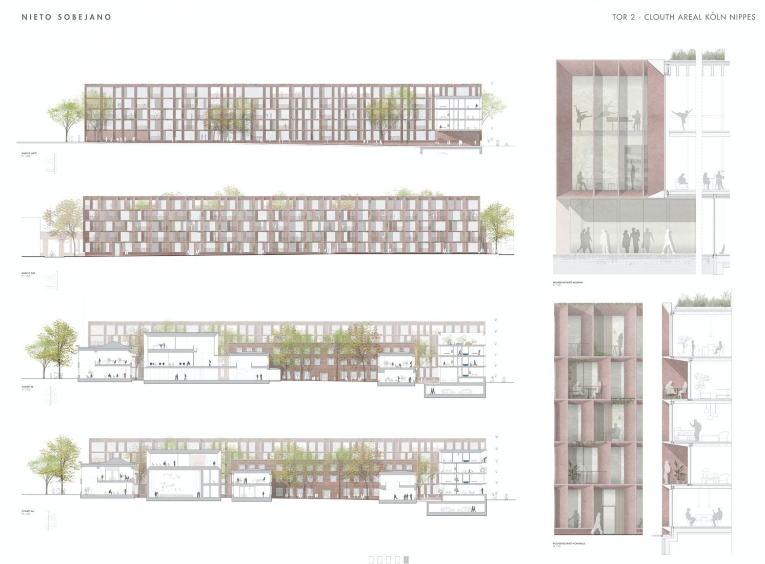 Panel 5. Complejo Tor 2 - Clouth Areal por Nieto Sobejano Arquitectos