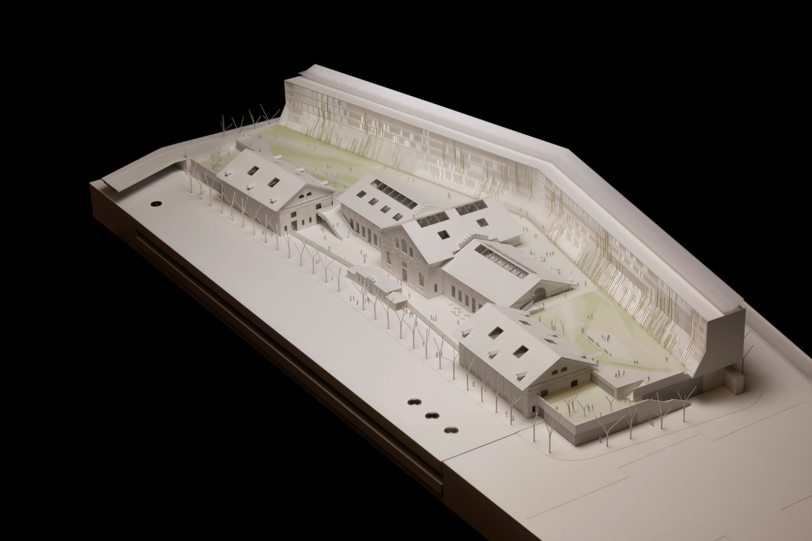 Cité du Théâtre-Paris. Maqueta (Métrica Mínima). Cité du Théâtre-París por Nieto Sobejano Architecte mandataire y Marin Trottin Architecte asociado. Fotografía por Diego Hernández