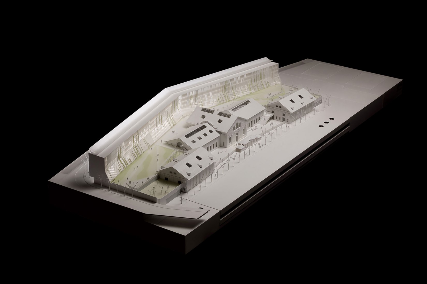 Cité du Théâtre-Paris. Maqueta (Métrica Mínima). Cité du Théâtre-París por Nieto Sobejano Architecte mandataire y Marin Trottin Architecte asociado. Fotografía por Diego Hernández