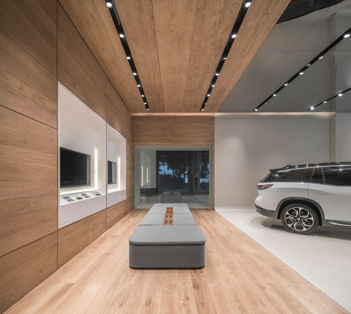  Nuevo expositor de NIO por Schmidt Hammer Lassen Architects. Fotografía por SchRAN