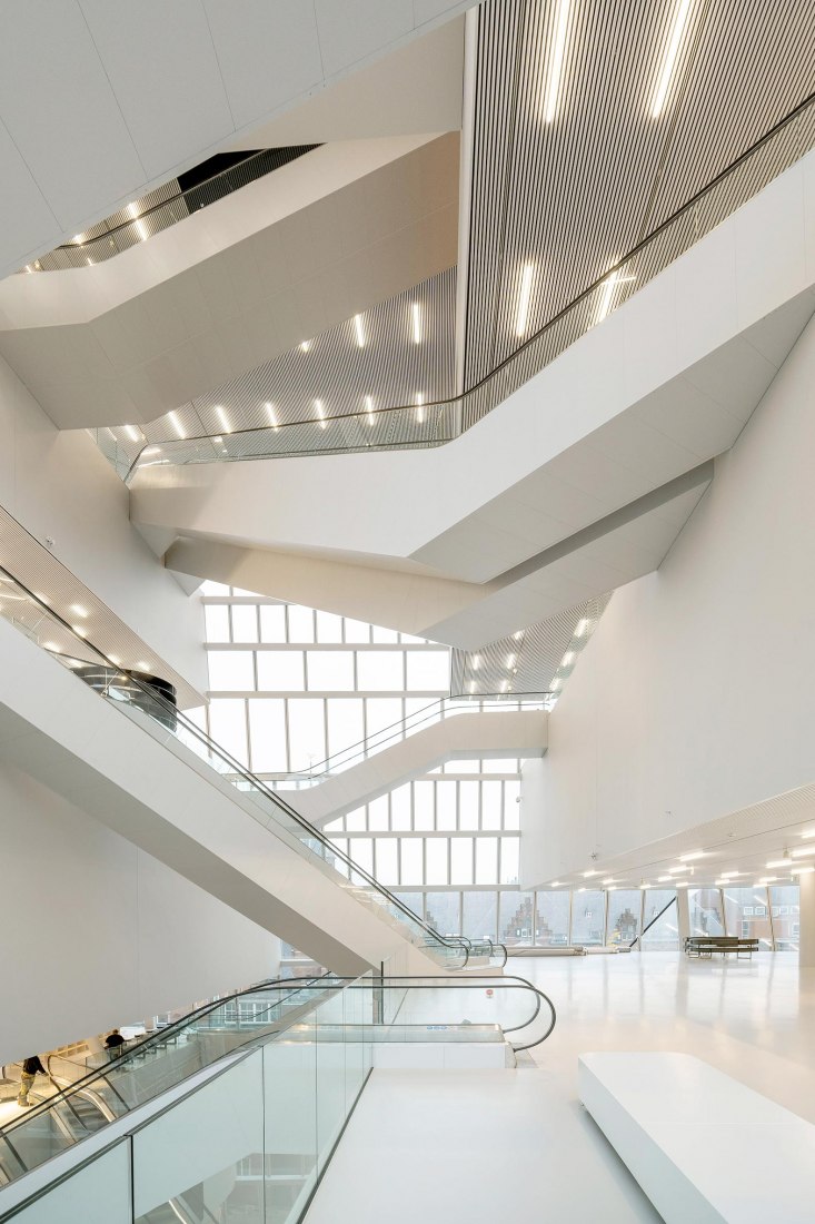 Forum Groningen by NL Architects. Photography is by Marcel van der Burg courtesy of NL Architects & ABT