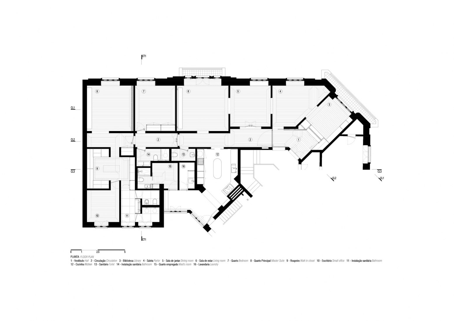 Floor plan. AN apartament by nmdarq.