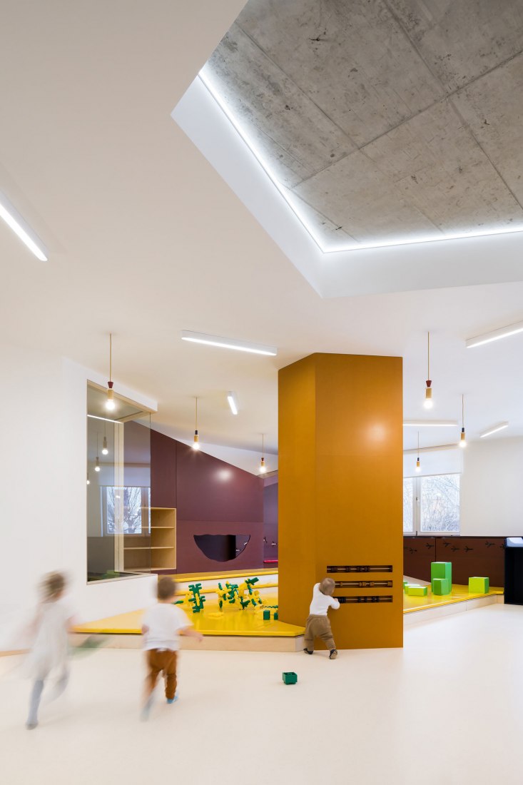 Day nursery Malvína by No Architects. Photograph by Studio Flusser