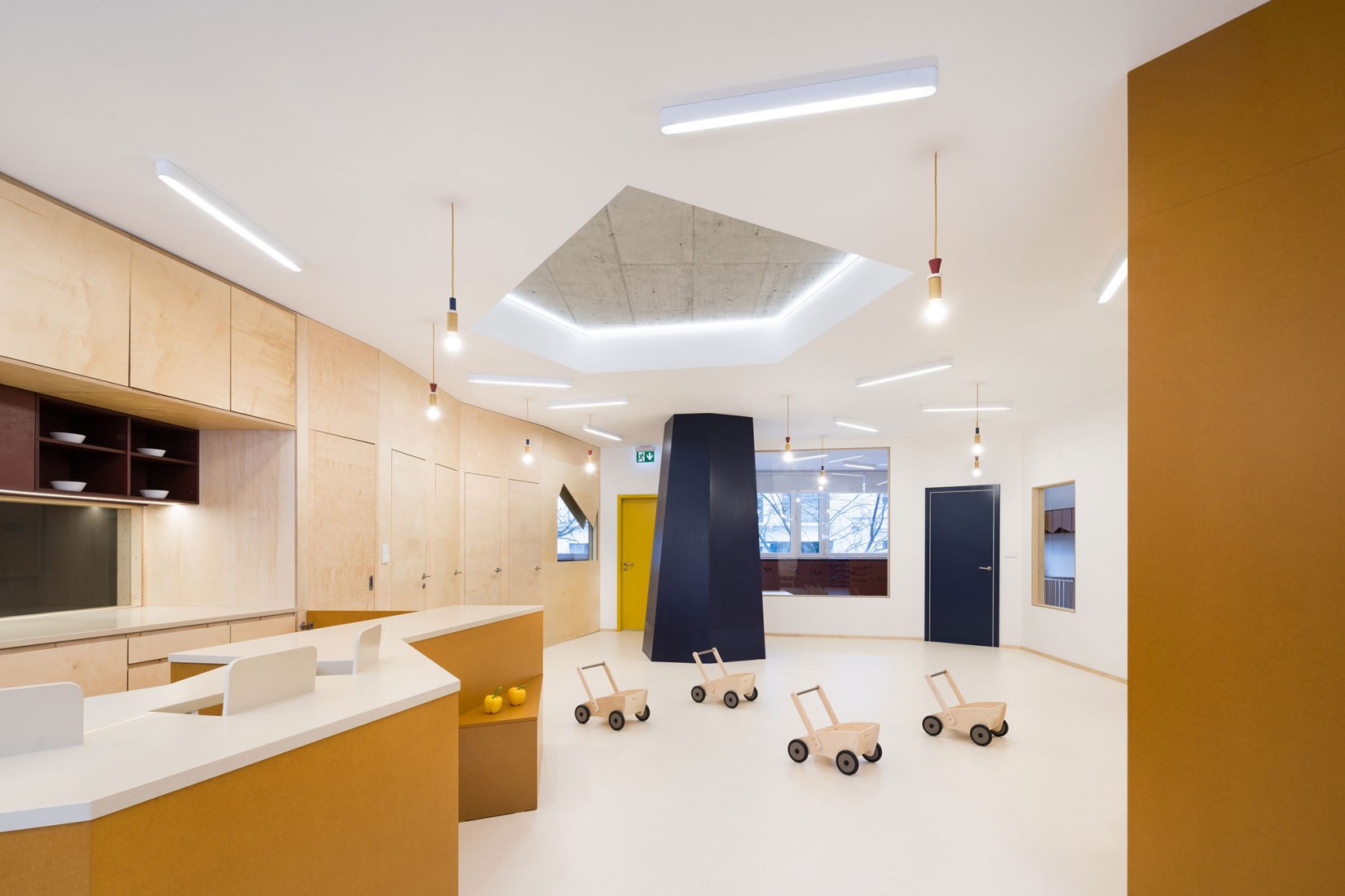 Day nursery Malvína by No Architects. Photograph by Studio Flusser