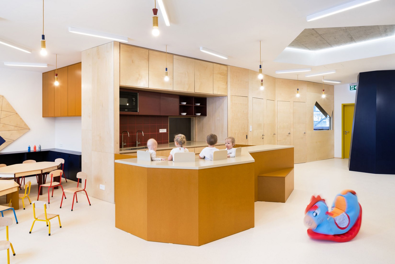 Day nursery Malvína by No Architects. Photograph by Studio Flusser