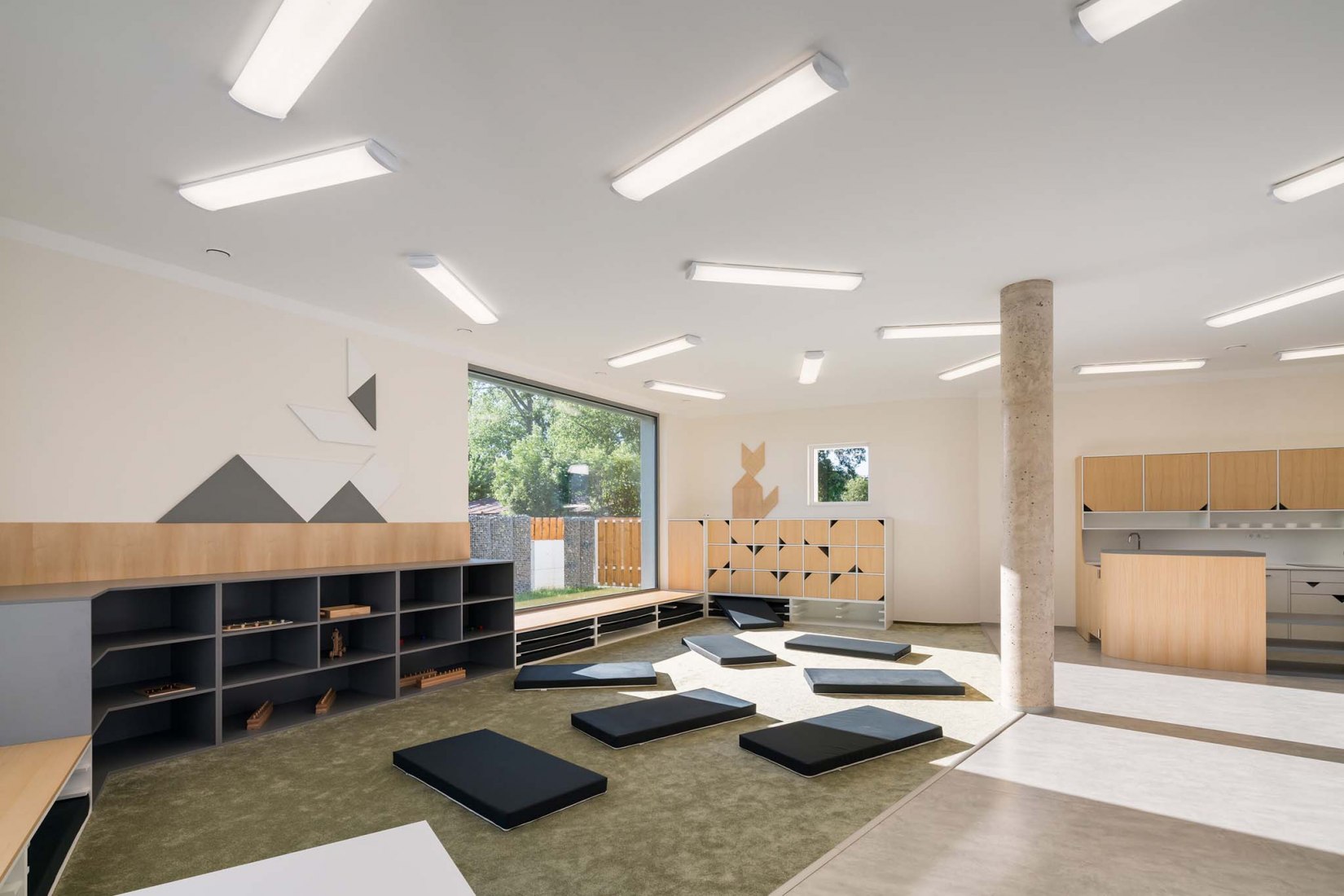 Montessori Kindergarten by No Architects. Photograph by Studio Flusser.