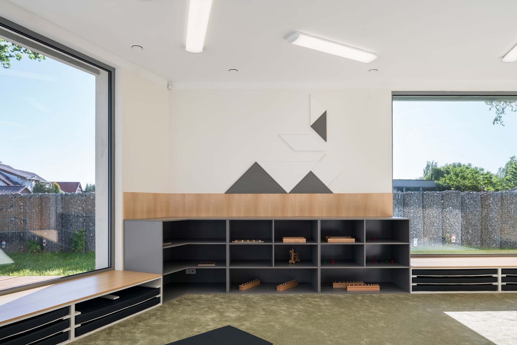 Montessori Kindergarten by No Architects. Photograph by Studio Flusser.