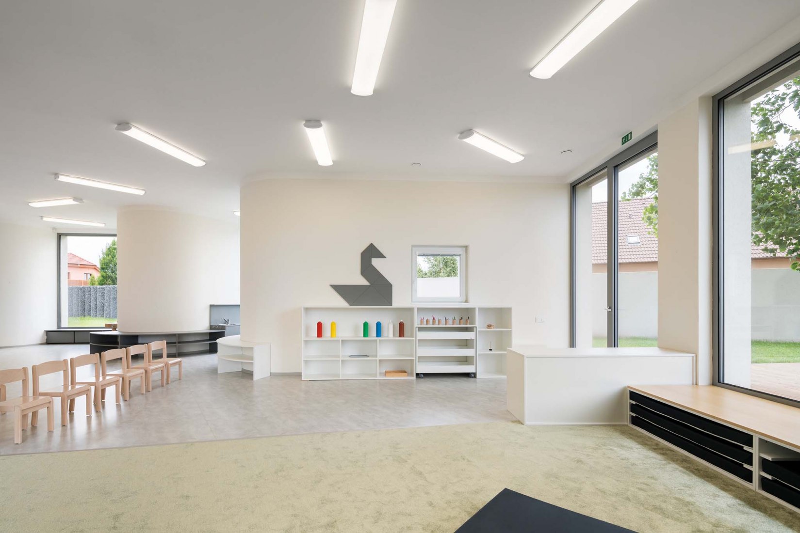 Montessori Kindergarten by No Architects. Photograph by Studio Flusser.