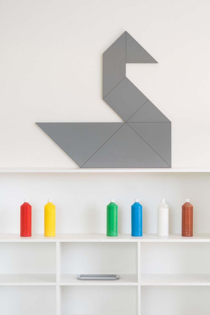 Montessori Kindergarten by No Architects. Photograph by Studio Flusser.