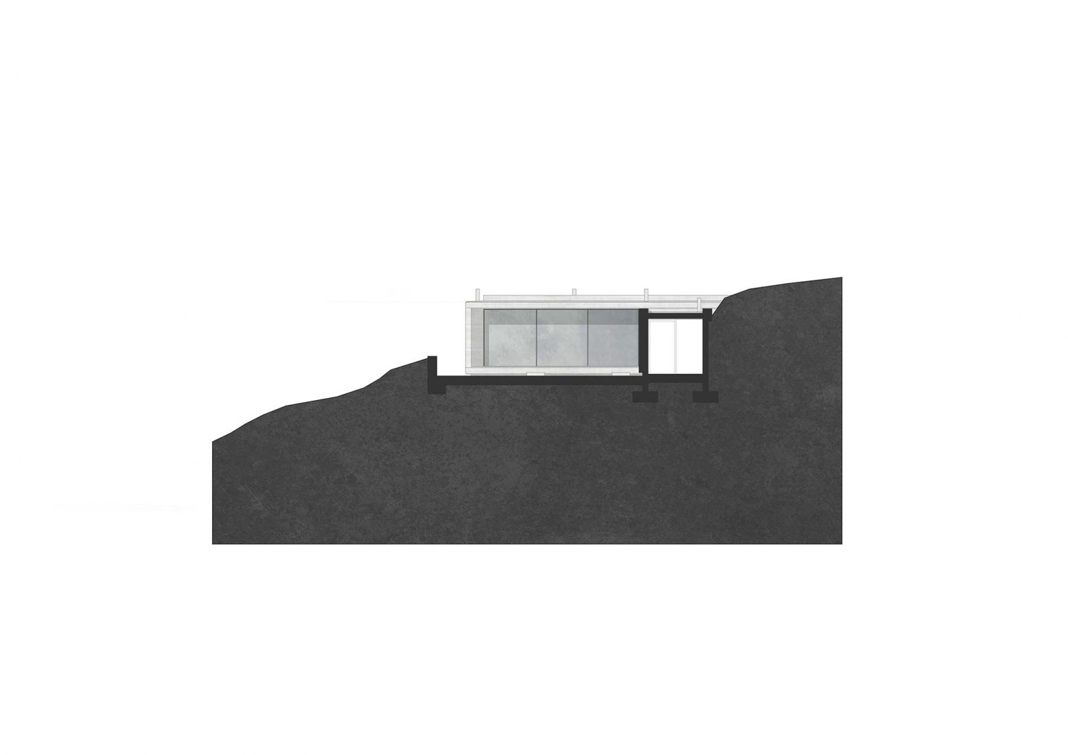 Alzado. Casa 1510 por Nordest Arquitectura