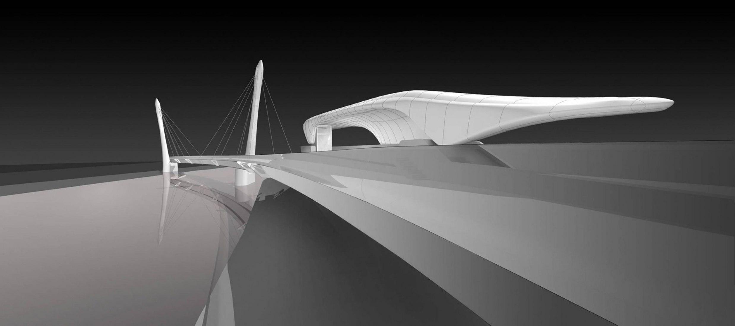 Station Hungerburg. Courtesy of Nordkettenbahnen / Zaha Hadid Architects.