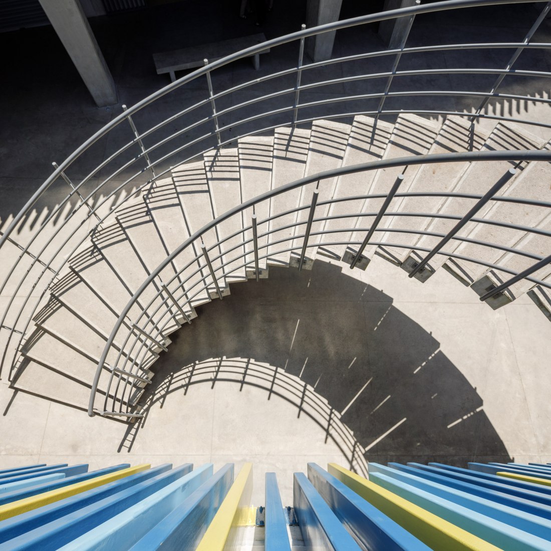 Civic Center for Peace by Norte Sur Arquitectos. Photograph by Fernando Alda