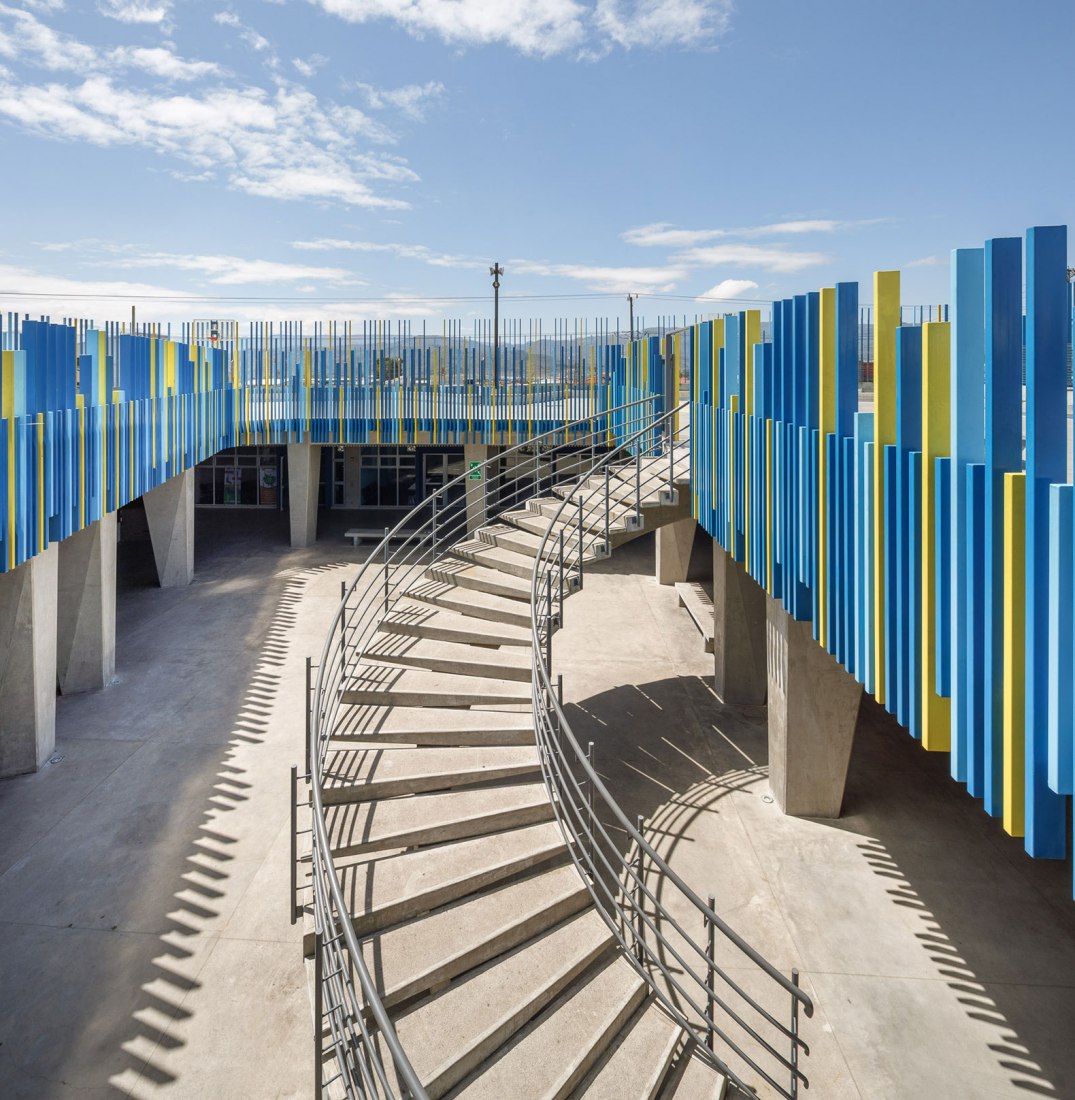 Civic Center for Peace by Norte Sur Arquitectos. Photograph by Fernando Alda