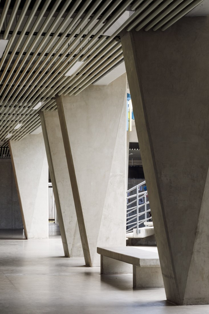 Civic Center for Peace by Norte Sur Arquitectos. Photograph by Fernando Alda