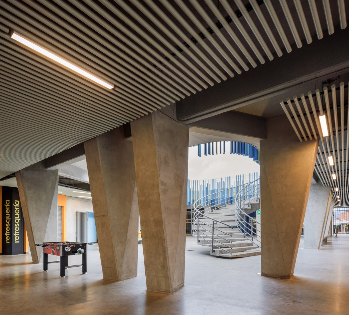 Civic Center for Peace by Norte Sur Arquitectos. Photograph by Fernando Alda