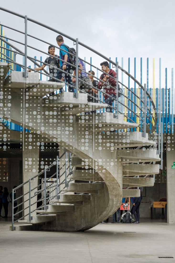 Civic Center for Peace by Norte Sur Arquitectos. Photograph by Fernando Alda