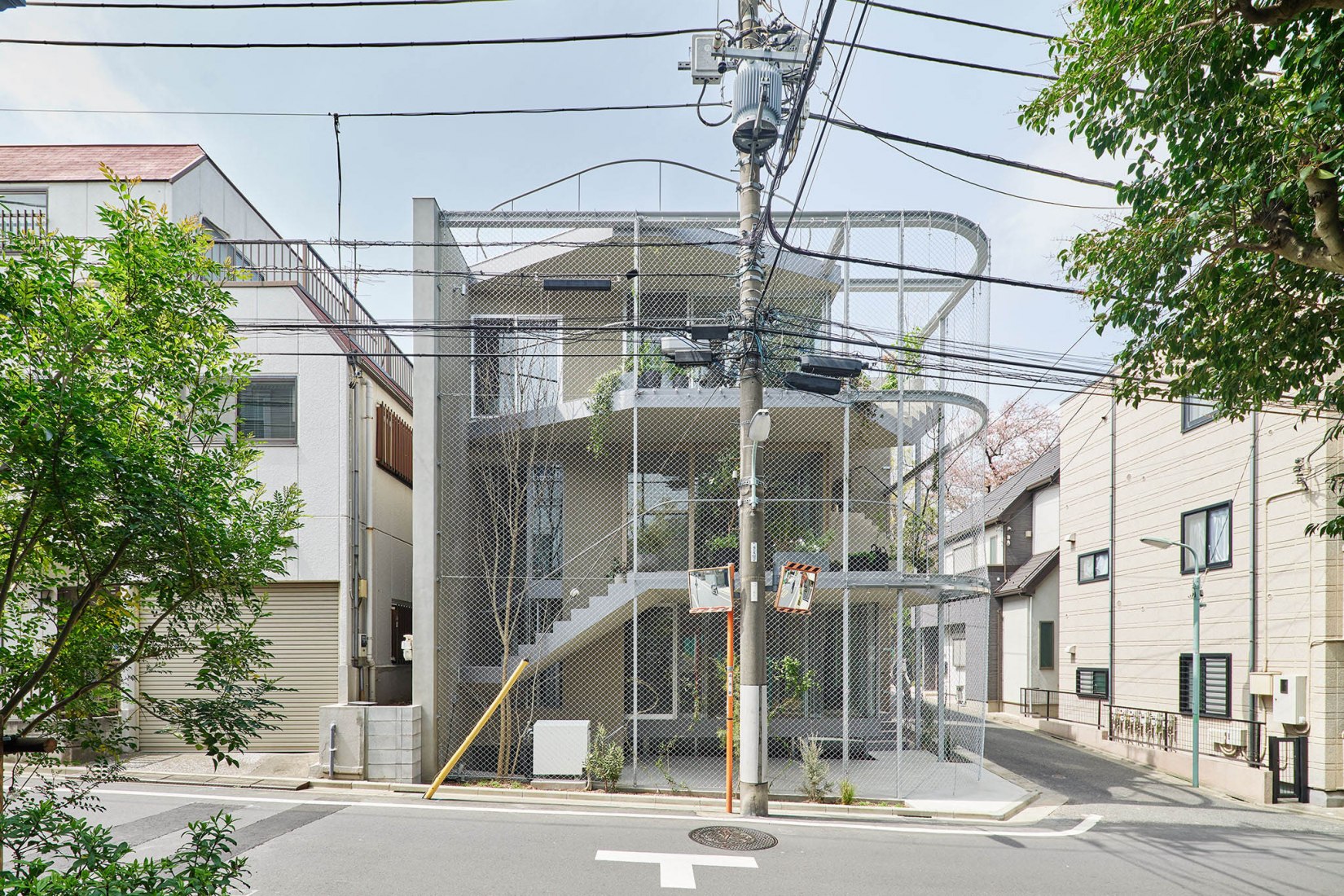 Weather House by not architects studio. Photograph by Yasuhiro Takagi.