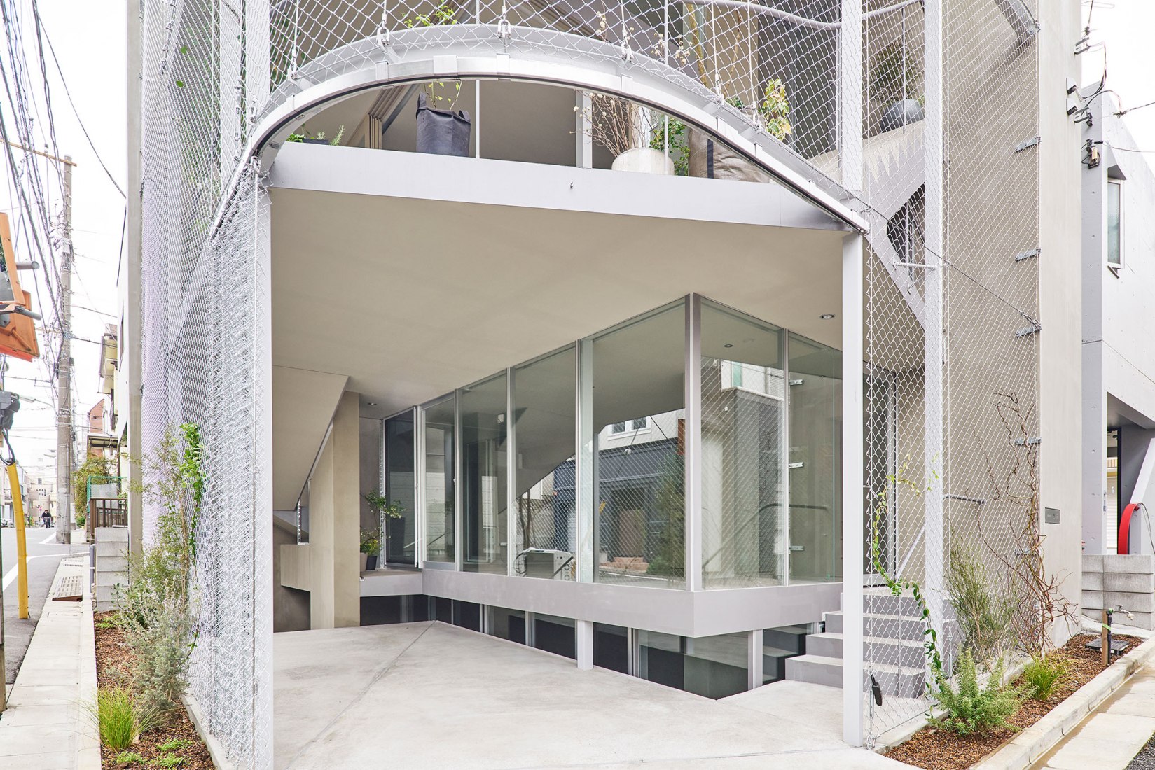Weather House by not architects studio. Photograph by Yasuhiro Takagi.