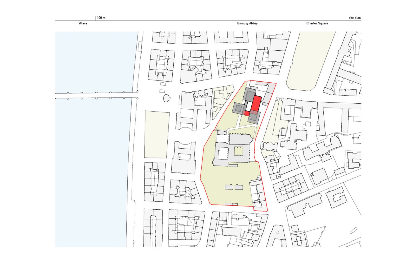 Plano de situación. CAMP – Centro de Arquitectura y Planeamiento Metropolitano por NOT BAD.