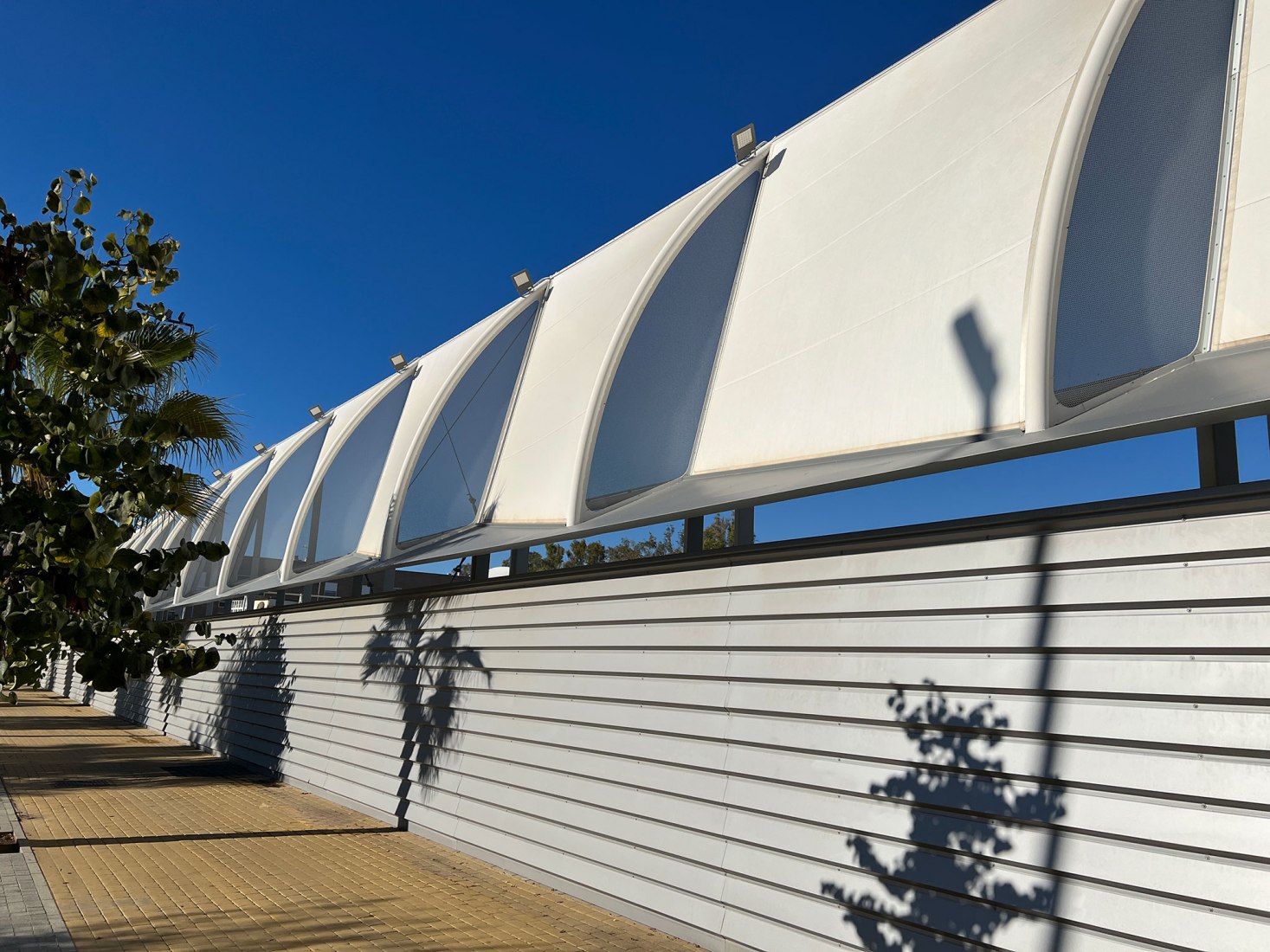 San Juan Bosco stadium by Nd Arquitectos. Photograph by Nd_Arquitectos.
