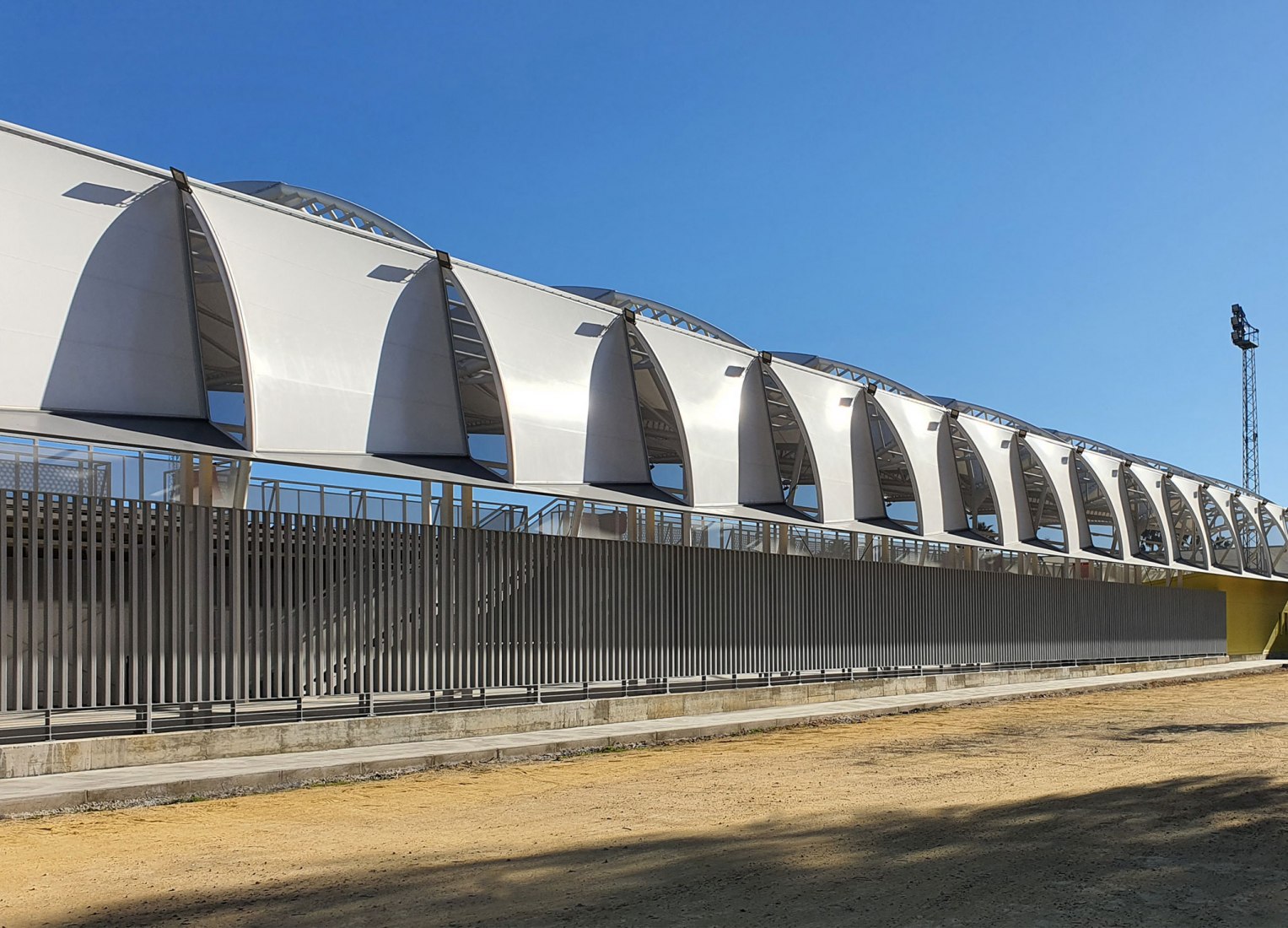 San Juan Bosco stadium by Nd Arquitectos. Photograph by Nd_Arquitectos.