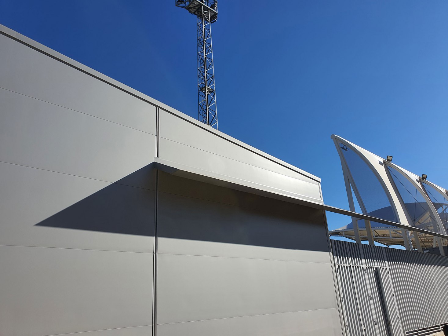 San Juan Bosco stadium by Nd Arquitectos. Photograph by Nd_Arquitectos.