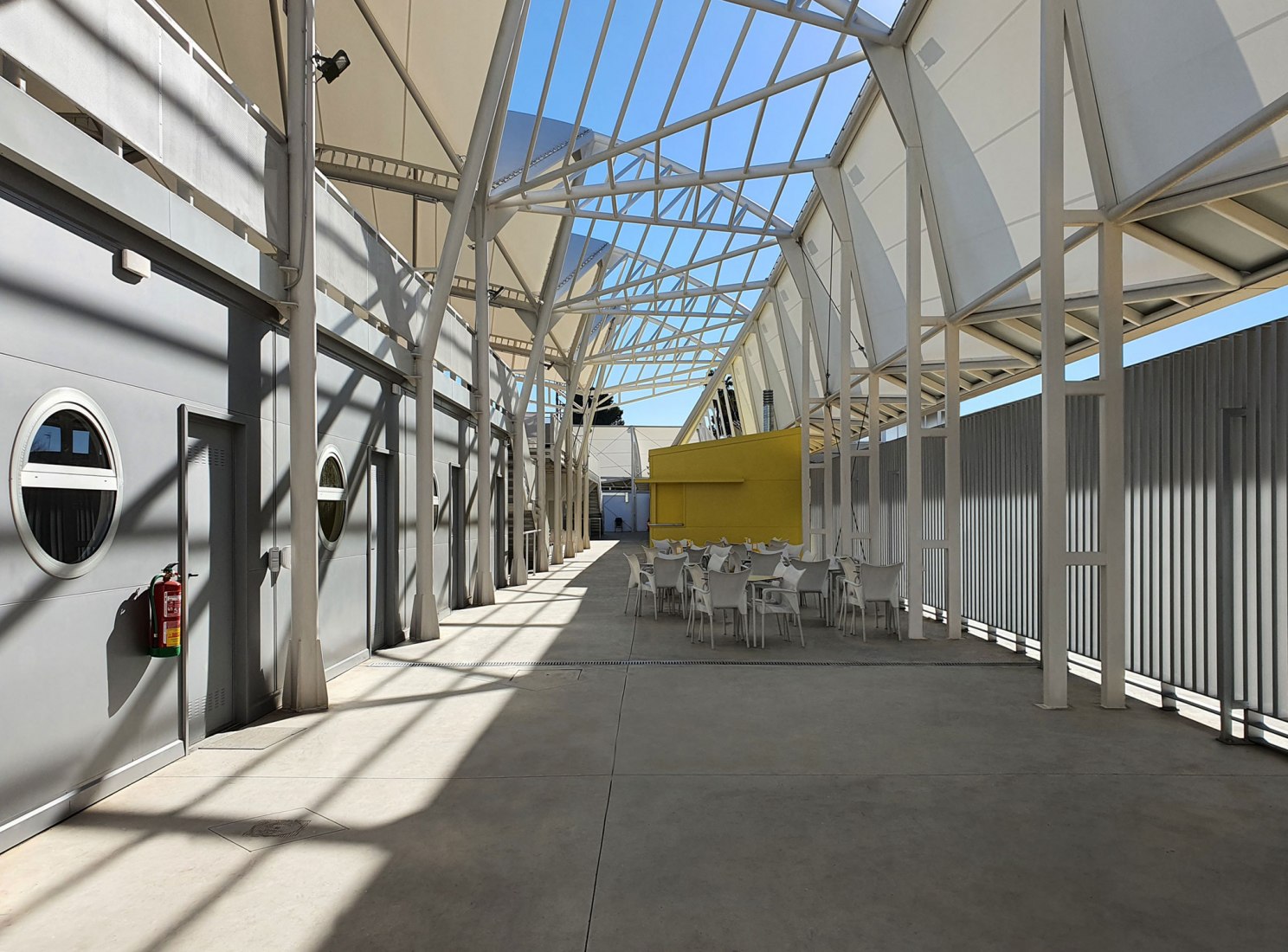 San Juan Bosco stadium by Nd Arquitectos. Photograph by Nd_Arquitectos.