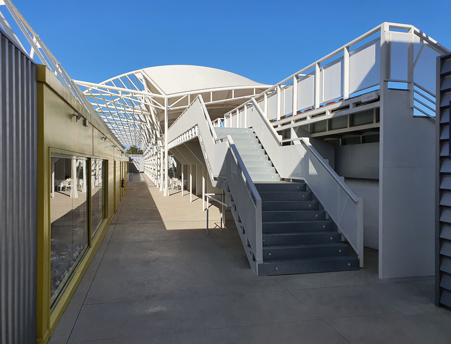 San Juan Bosco stadium by Nd Arquitectos. Photograph by Nd_Arquitectos.