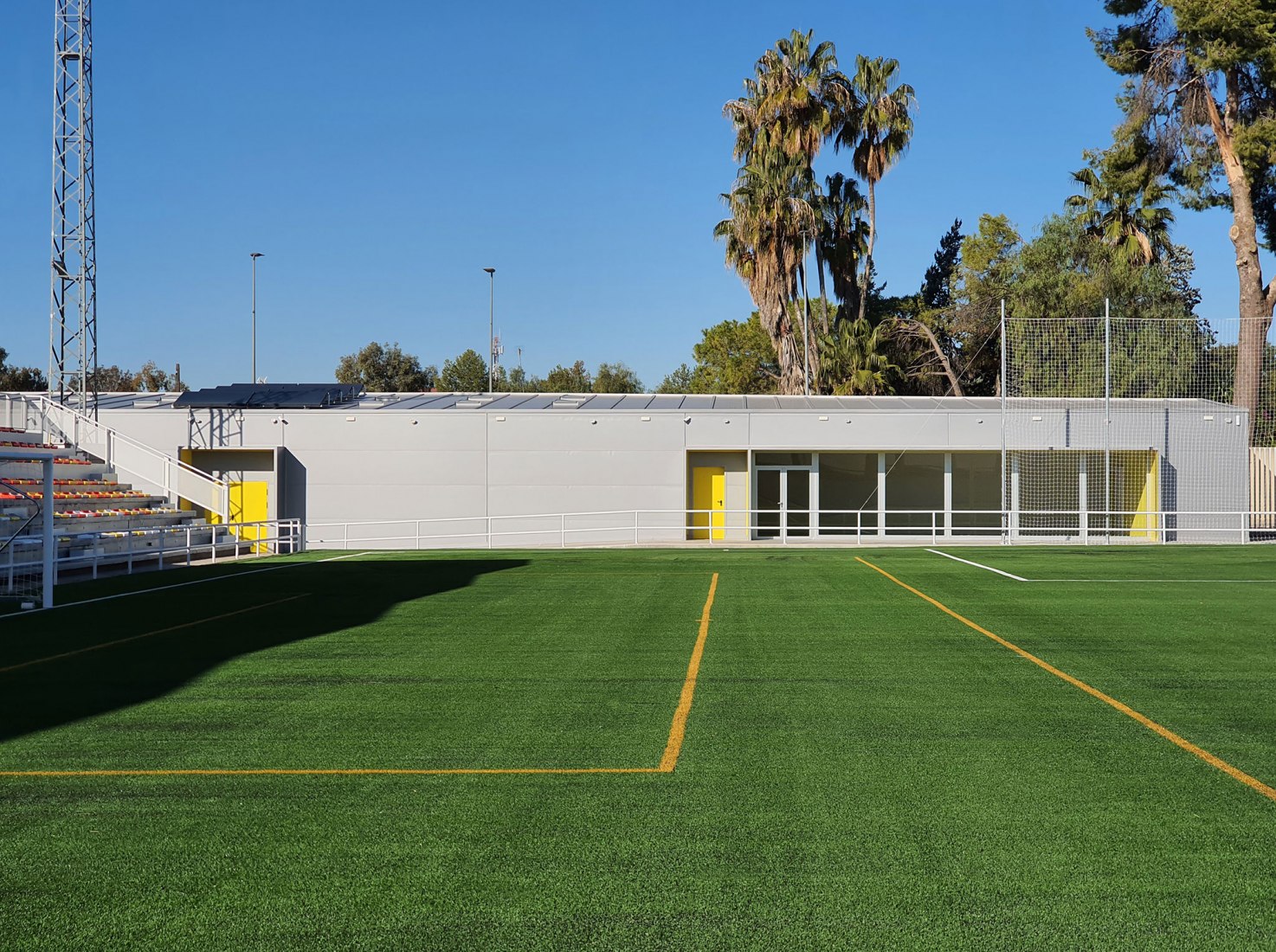 San Juan Bosco stadium by Nd Arquitectos. Photograph by Nd_Arquitectos.