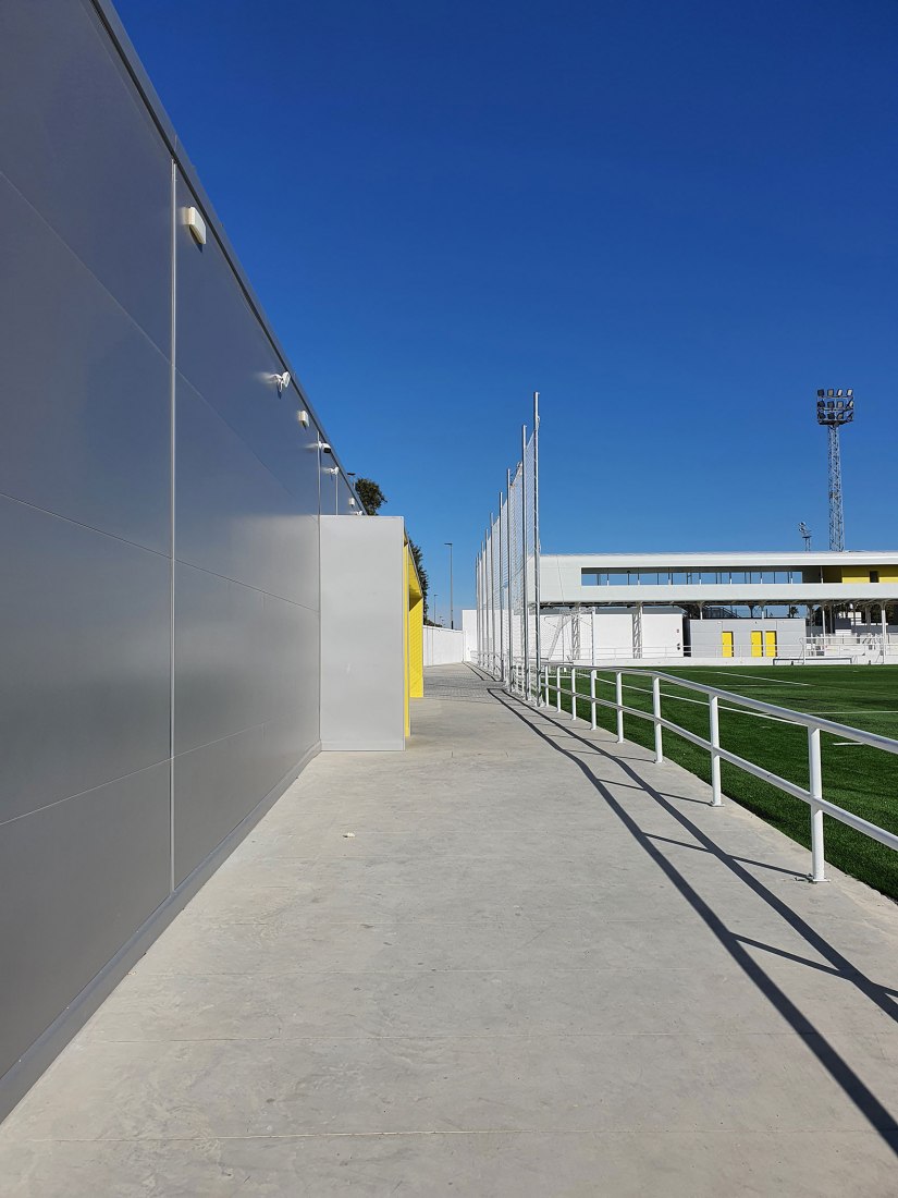 San Juan Bosco stadium by Nd Arquitectos. Photograph by Nd_Arquitectos.