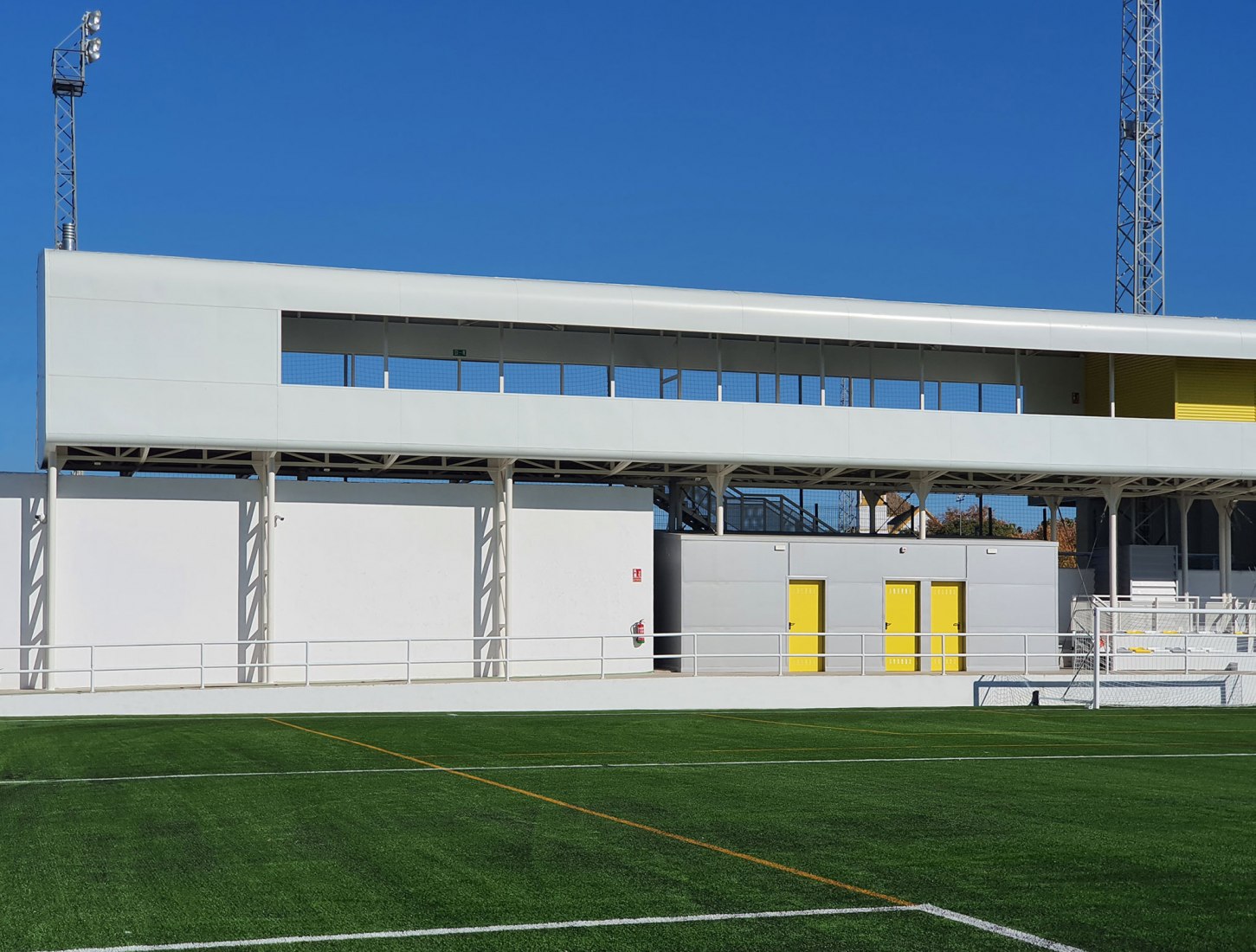 San Juan Bosco stadium by Nd Arquitectos. Photograph by Nd_Arquitectos.