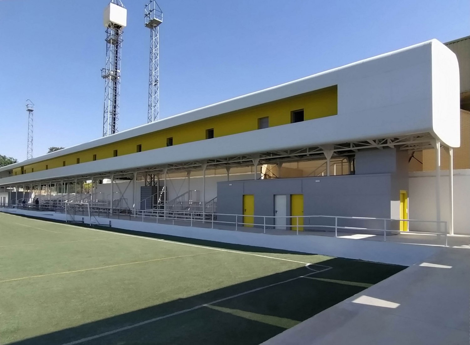 San Juan Bosco stadium by Nd Arquitectos. Photograph by Nd_Arquitectos.