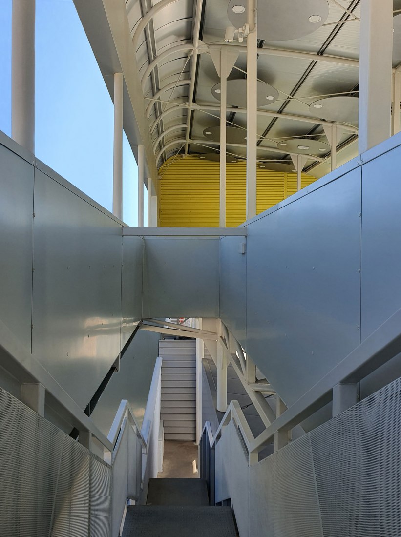 San Juan Bosco stadium by Nd Arquitectos. Photograph by Nd_Arquitectos.