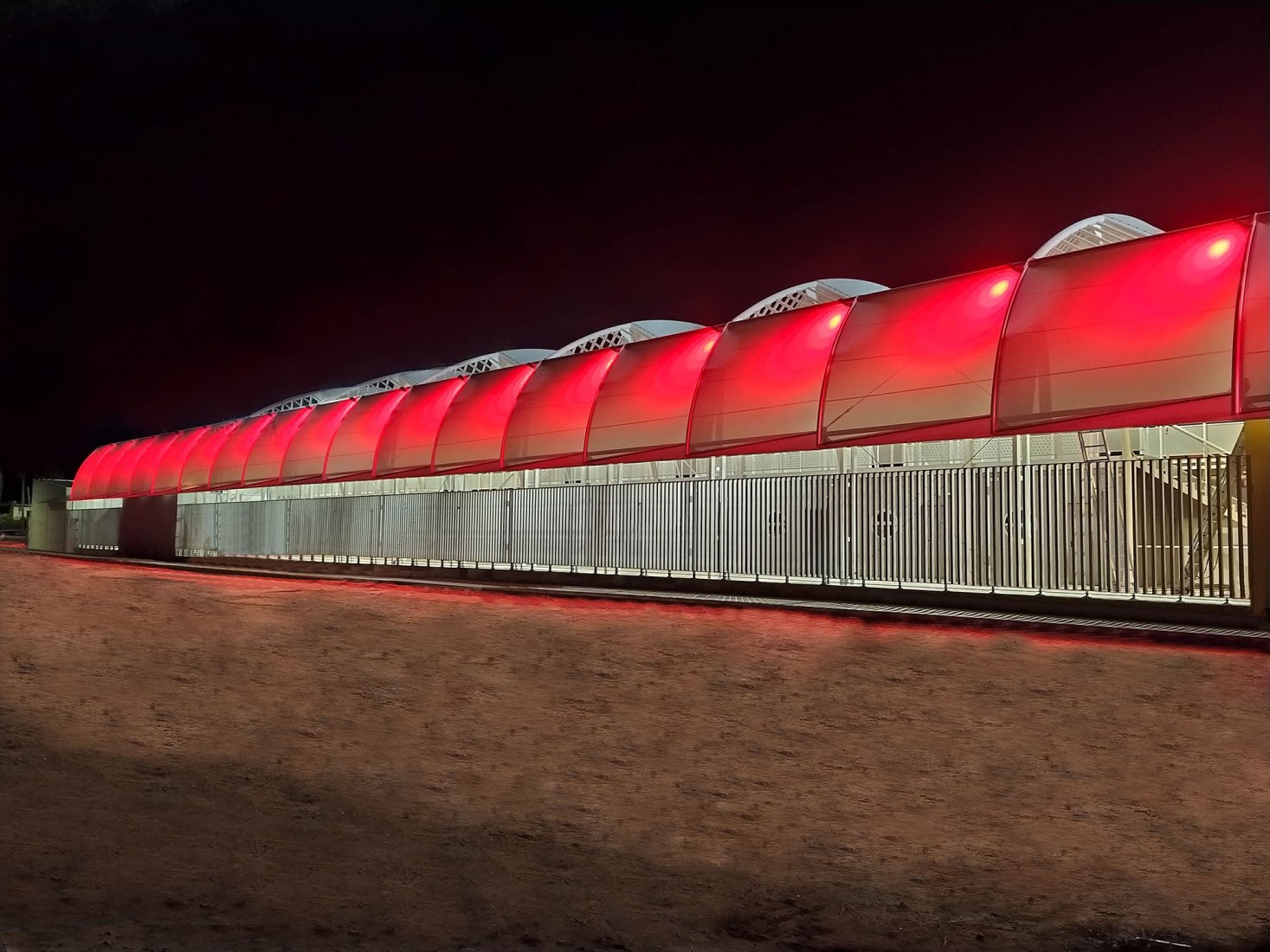 San Juan Bosco stadium by Nd Arquitectos. Photograph by Nd_Arquitectos.