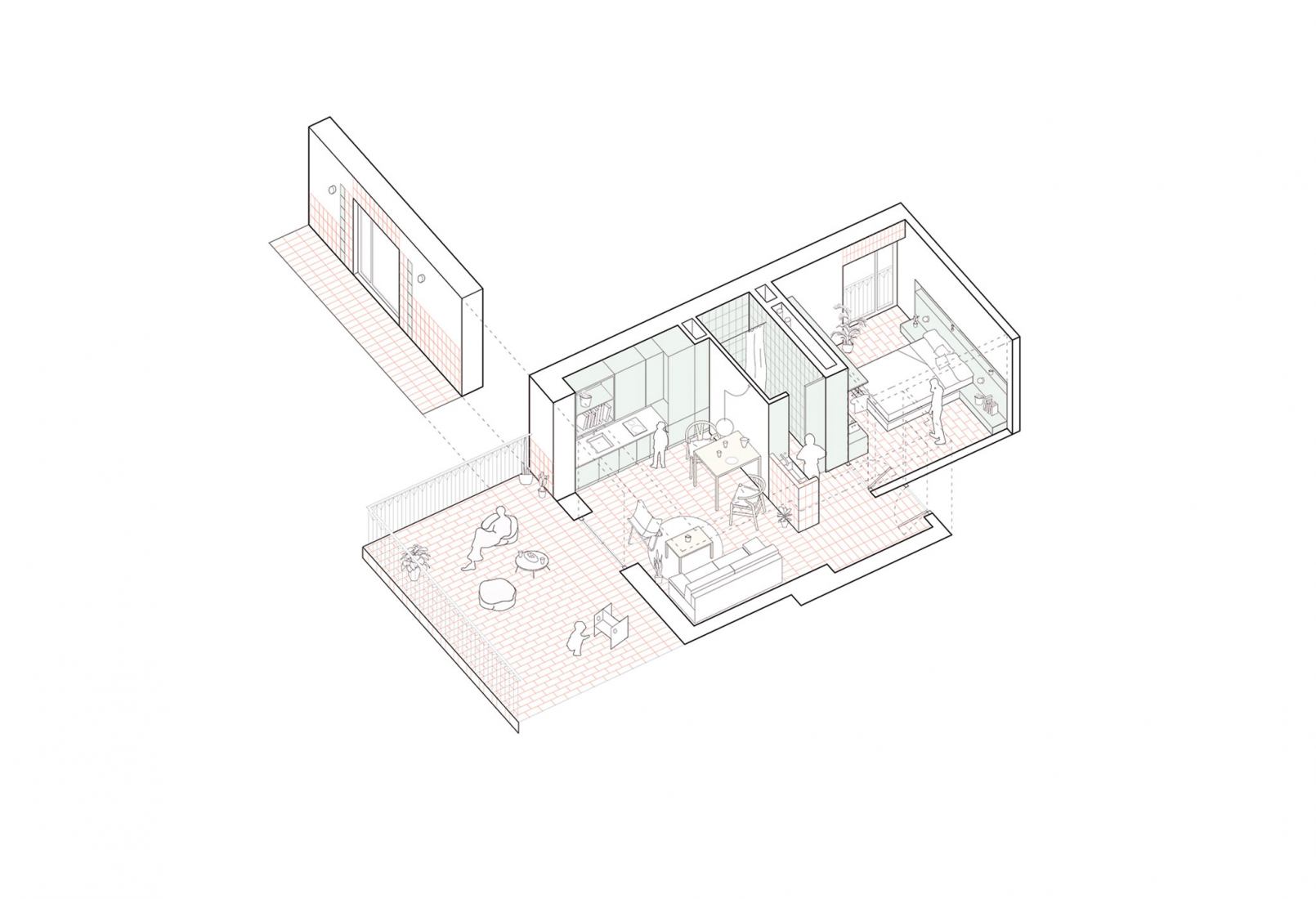 Bring it back to life. Transformation of an abandoned building into 27