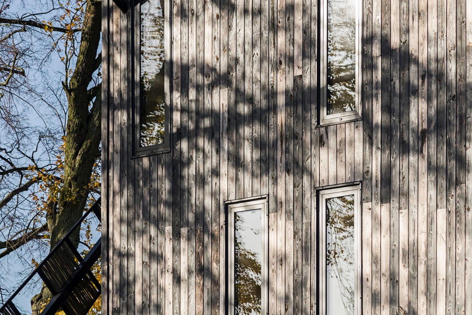 Windmill house by o4 architekci. Photograph by Rafał Chojnacki Fotografia Architektury.