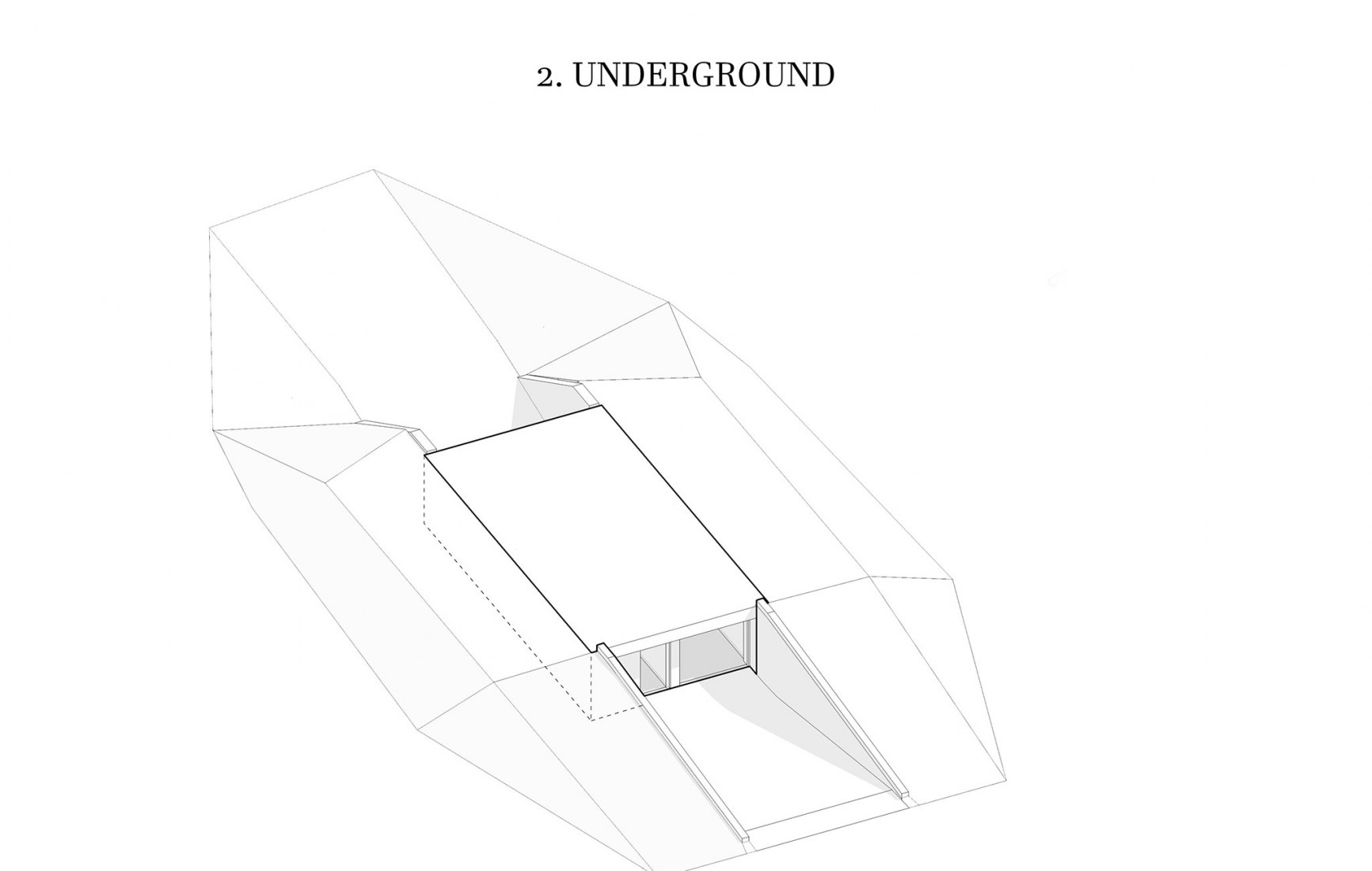 Windmill scheme. Windmill house by o4 architekci.