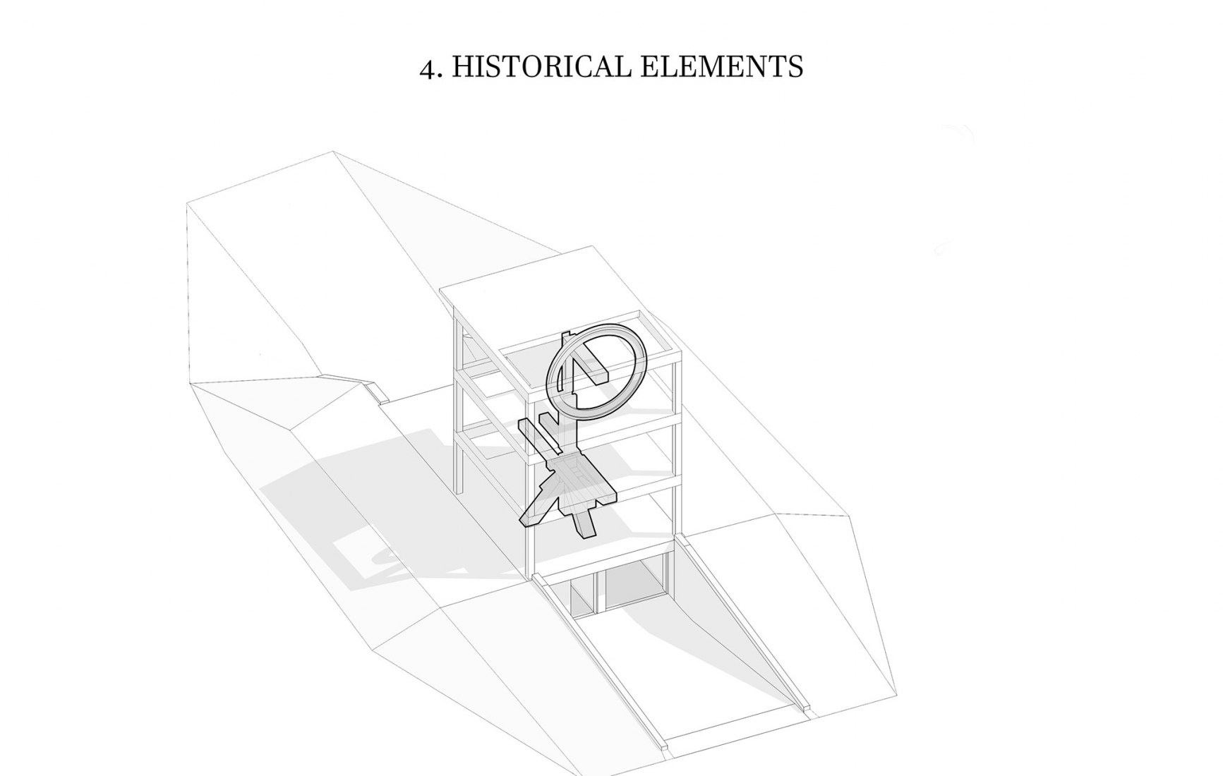 Windmill scheme. Windmill house by o4 architekci.
