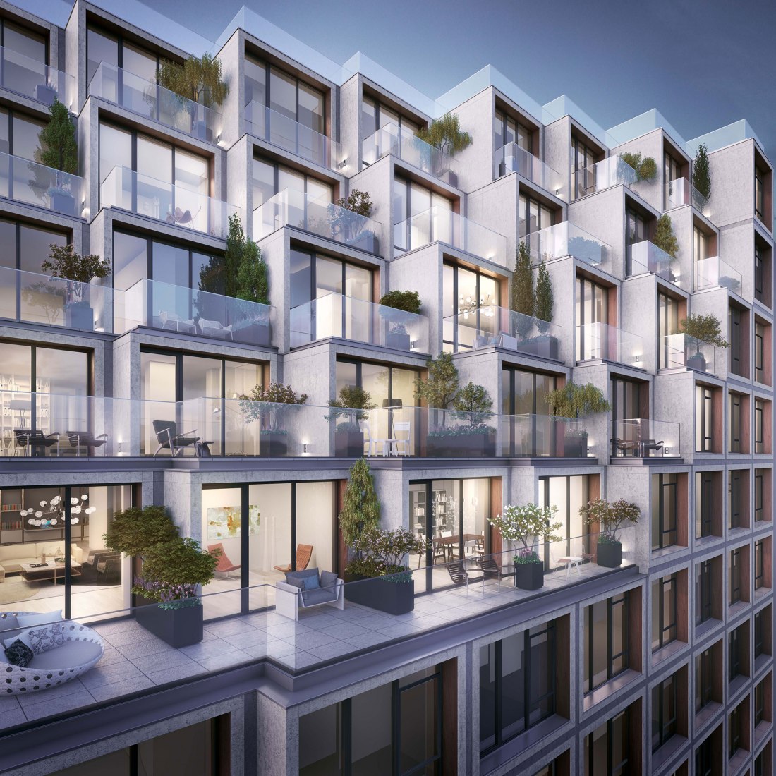 251 1st Street by ODA New York. Image courtesy of Heroes Visuals.