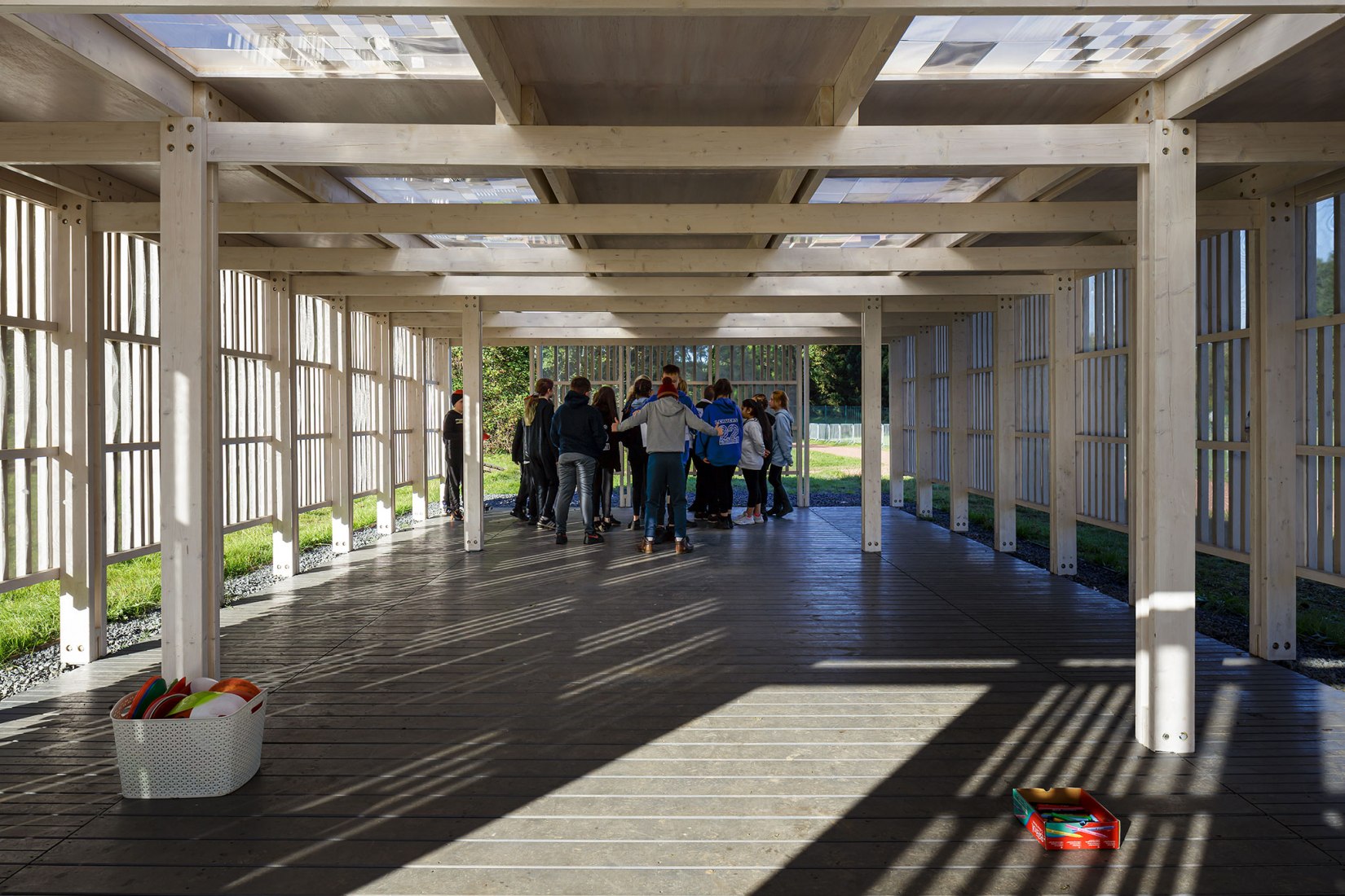 Rainbow Pavilion by O'DonnellBrown. Photograph by Ross Campbell.