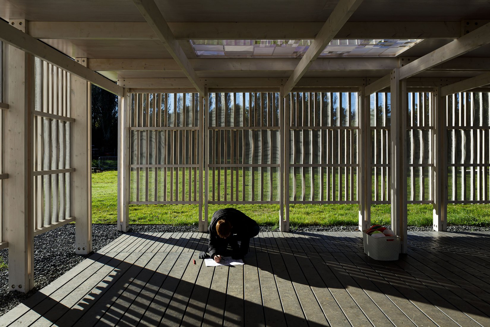 Rainbow Pavilion by O'DonnellBrown. Photograph by Ross Campbell.