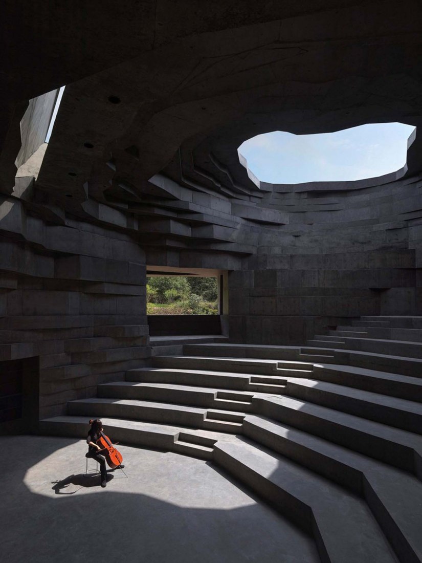 Inspirado En El Pante n Y En La Naturaleza Capilla Del Sonido Por OPEN 