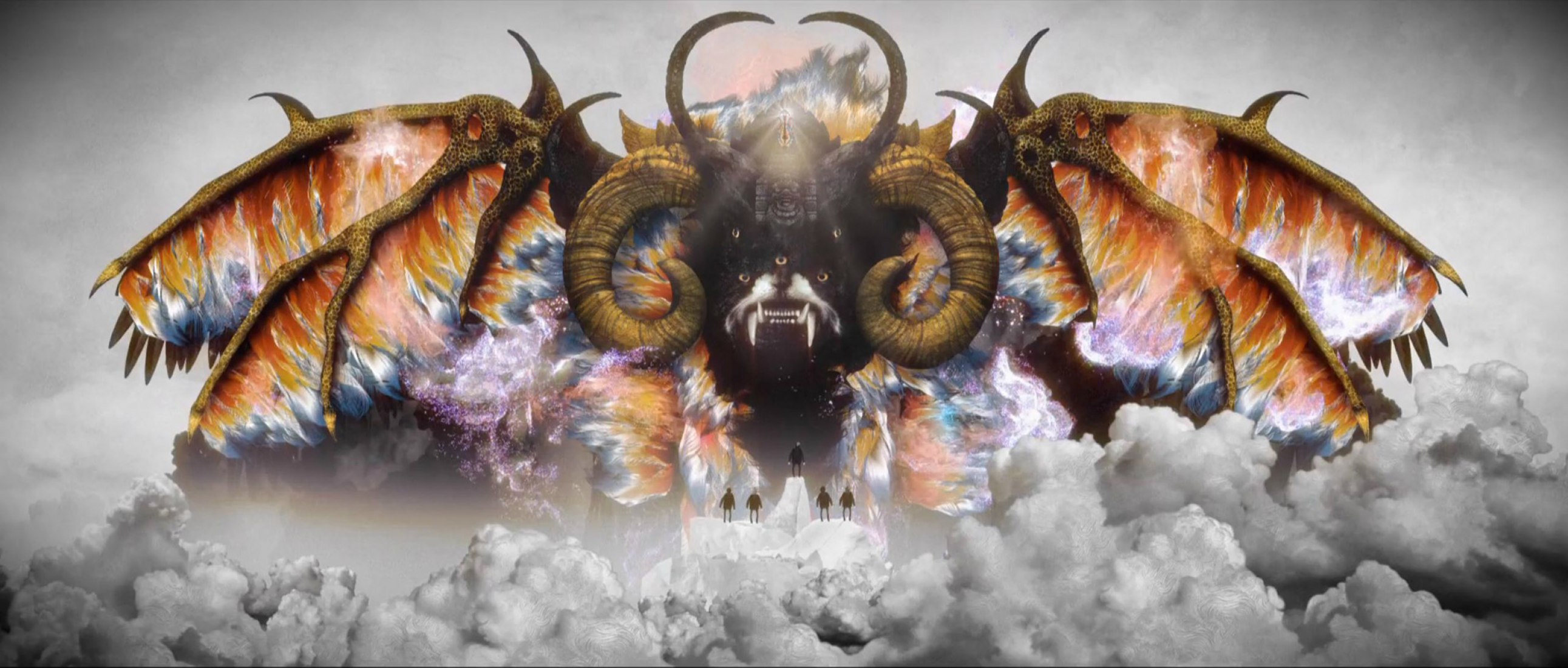 Video screenshot. "Little Talks" by Of Monsters and Men. Video by WeWereMonkeys.