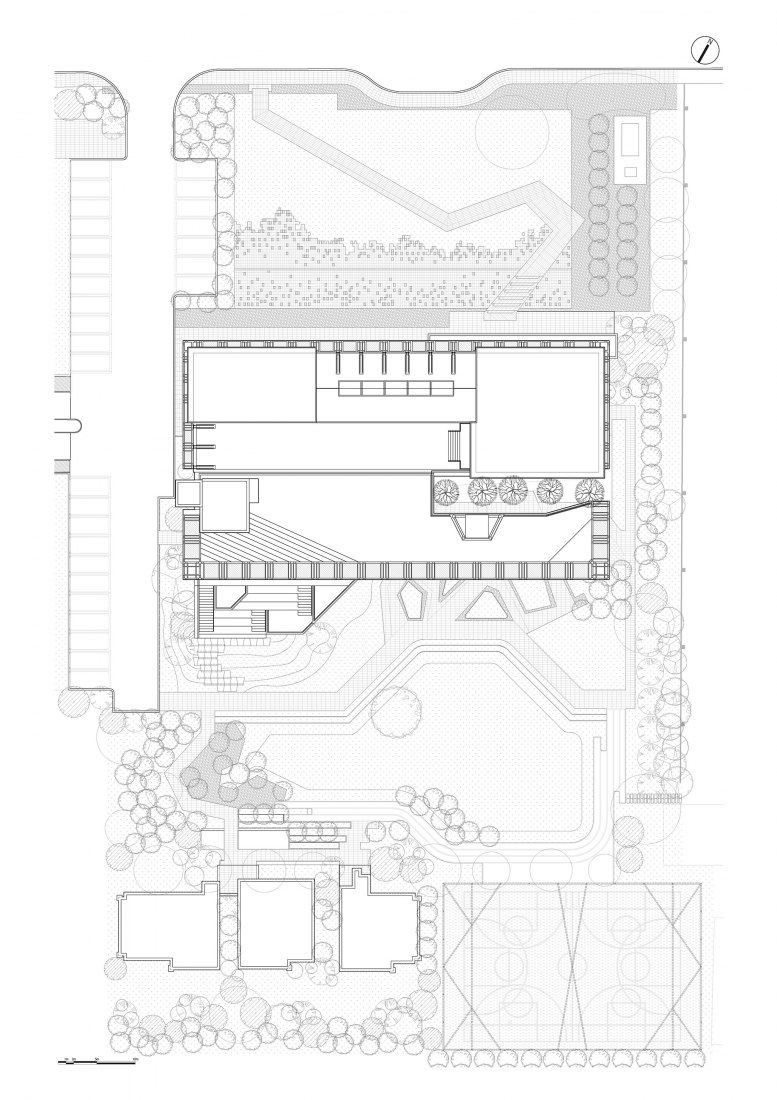 Plano de ubicación. Centro de diseño creativo de Wuhan por Office for Urban Renewal.