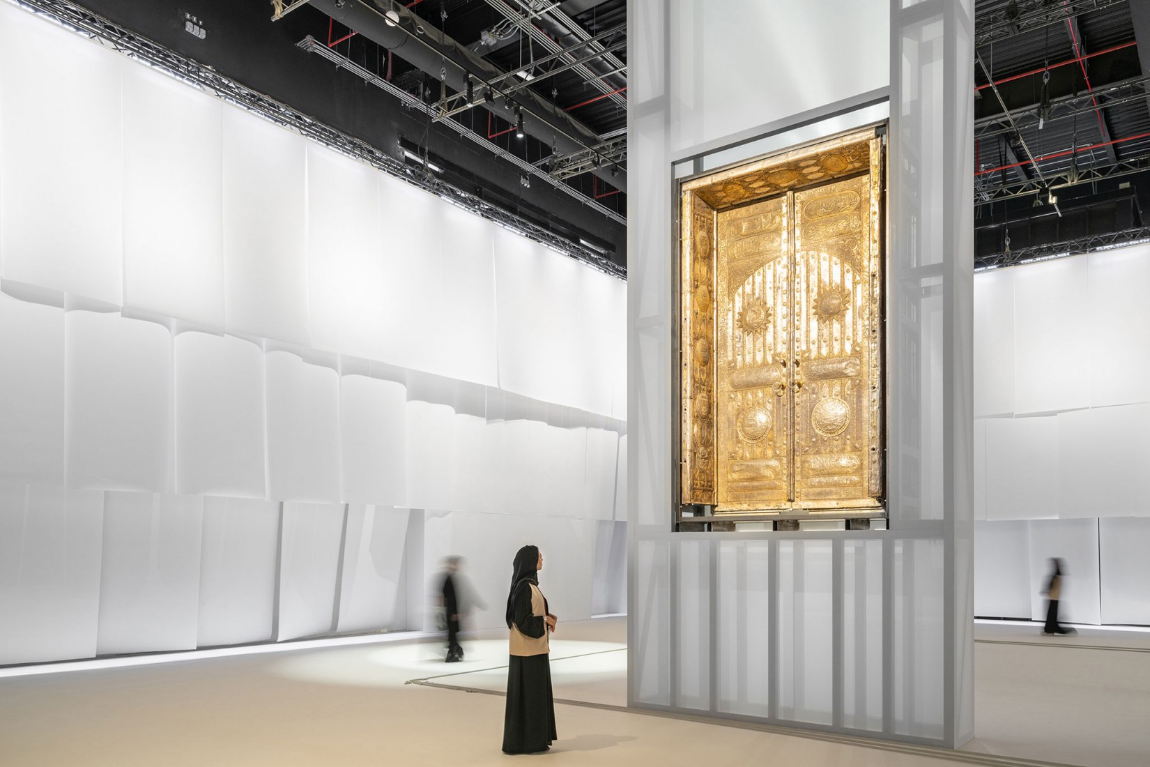 Islamic Arts Biennale design by OMA. Photograph by Marco Cappelletti.