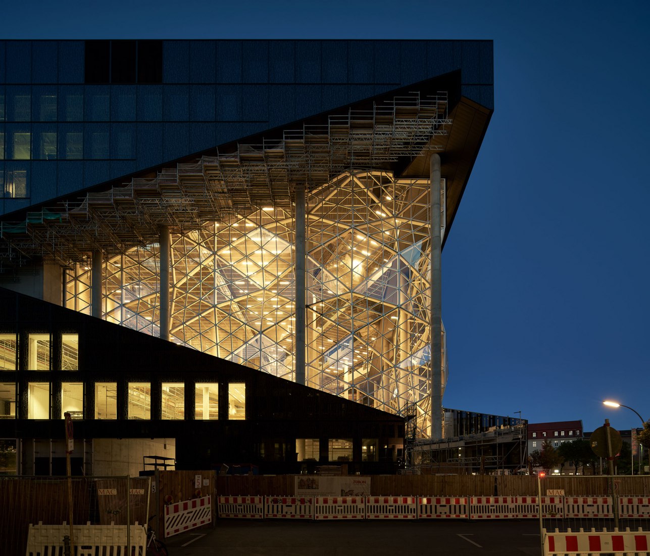 New Axel Springer building designed by OMA. Photograph by Nils Koenning, Courtesy of OMA